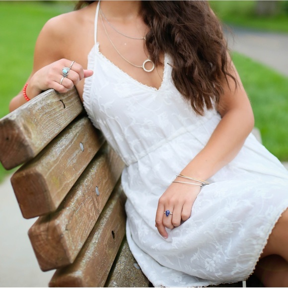 navy blue dress for baby girl White Linen Midi Backless Dress